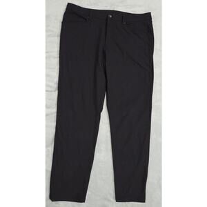 Men’s Lululemon ABC Classic 5-Pocket Pants Warpstreme Black Size 38W 31L